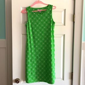 Beautiful green/white Jude Connally dress.